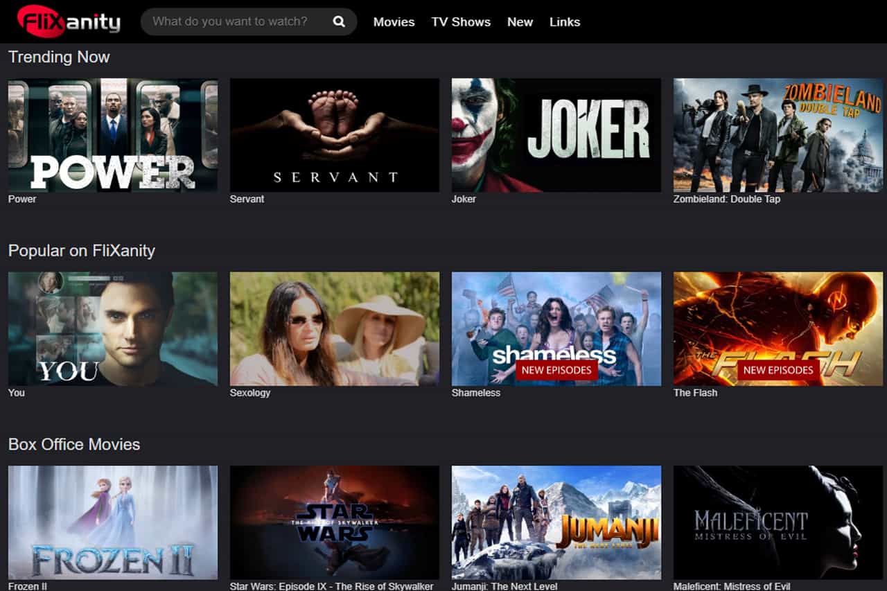 FliXanity - Watch Movies and TV Shows Online