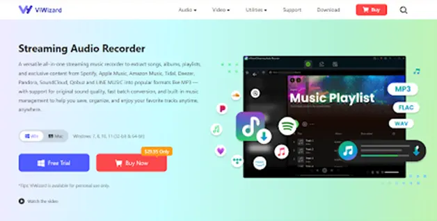 ViWizard Streaming Audio Recorder