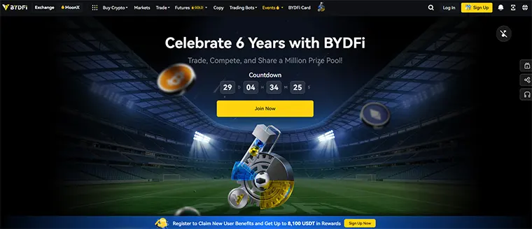 6 Years of Proven Security of BYDFi